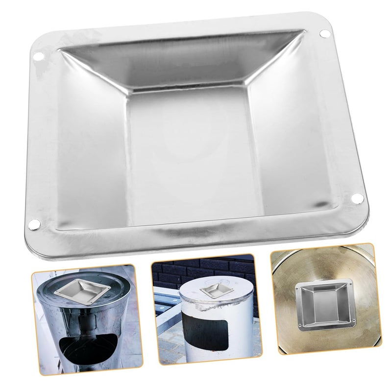 Cabilock 5 Pack Outdoor Square Ashtray Cigarette Butt Container For Trash Disposal - Image 5